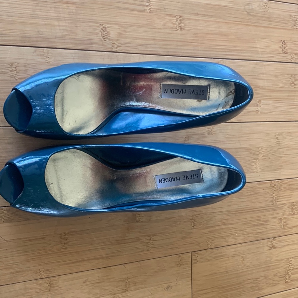 Blue heels